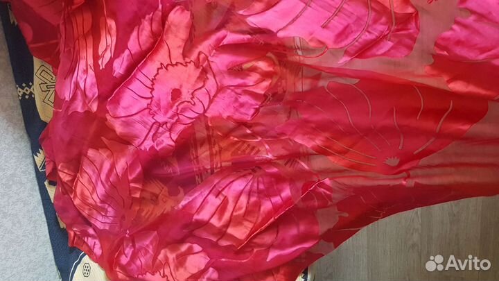 Отрез ткани Италия шелк натуральный