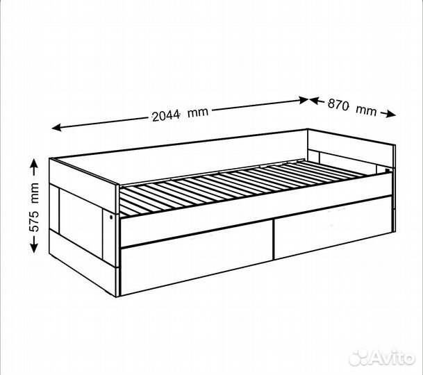 Кровать сириус IKEA