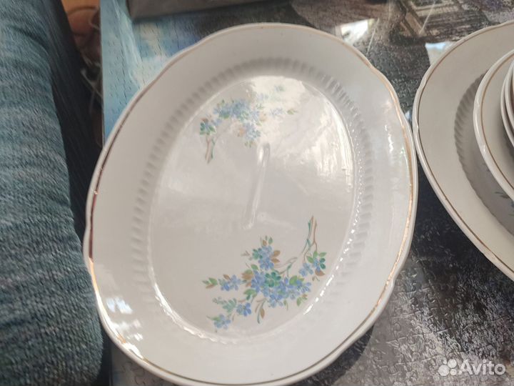 Набор столовой посуды бу