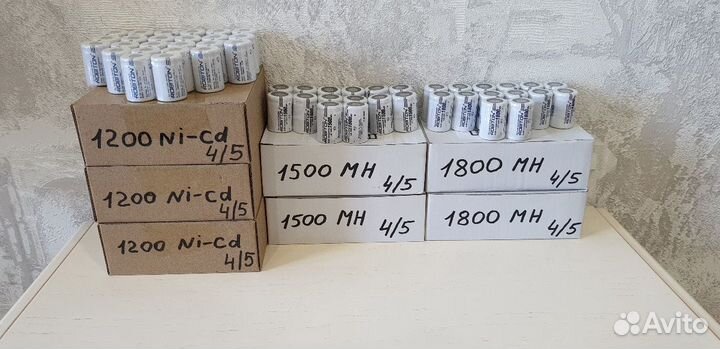 Аккумуляторы для шуруповертов SC и Li-ion