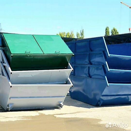 Контейнеры для сбора мусора металлические