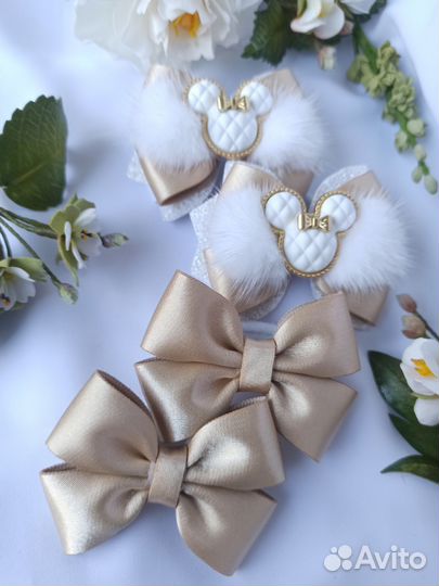 Подарочный набор бантиков, ручная работа