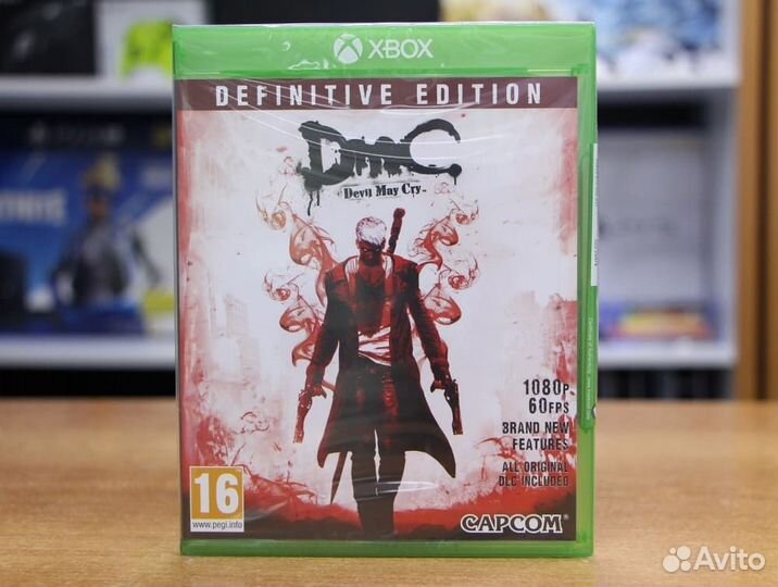 DmC Devil May Cry Definitive Edition xbox ONE, рус