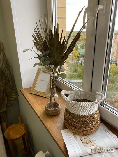 Подоконник деревянный