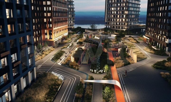 1-к. квартира, 43,2 м², 7/29 эт.