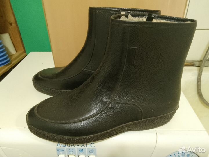 Сапоги резиновые утепленные мужские 44