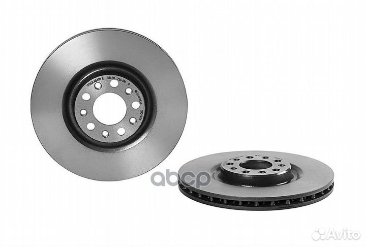 Диск тормозной 09c49711 Brembo