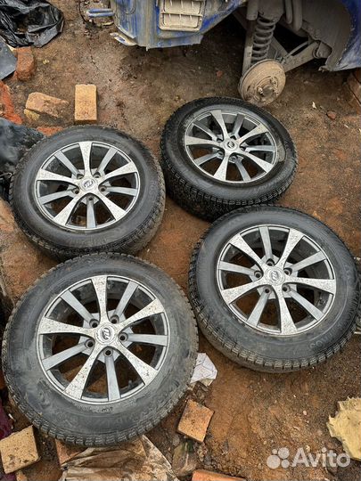 Комплект Зимних Литых Колес Lifan 16r +нов запаска