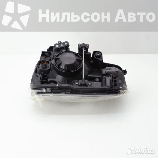 Фара KIA bongo, правая, depo (белый поворот)