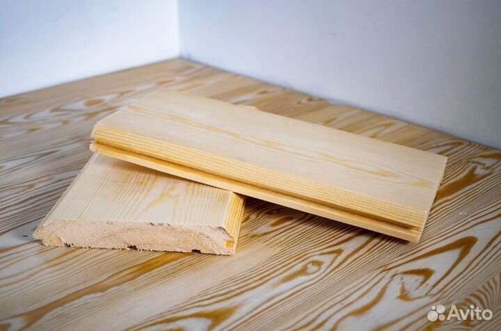 Имитация бруса сосна, 16х146 мм, Сорт ав