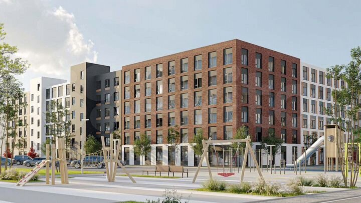 2-к. квартира, 51,9 м², 3/6 эт.