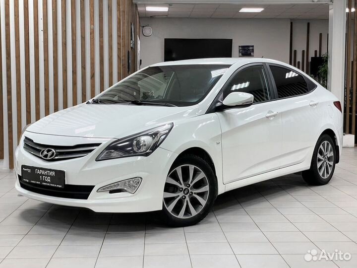 Hyundai Solaris 1.6 МТ, 2015, 169 859 км