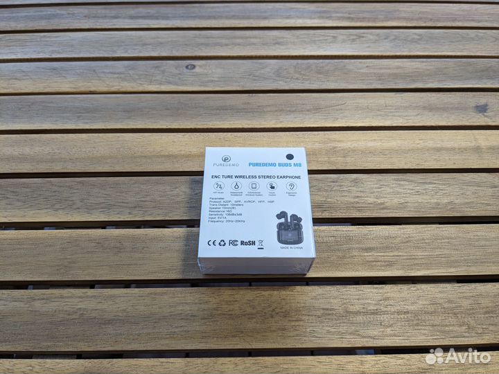 Беспроводные наушники Puredemo M8 TWS