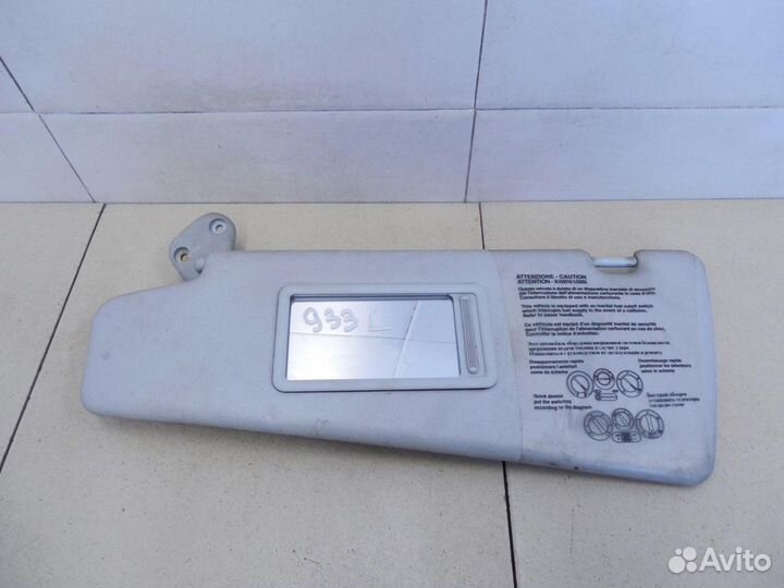 Козырек солнцезащитный (внутри) Marea 1996-2002