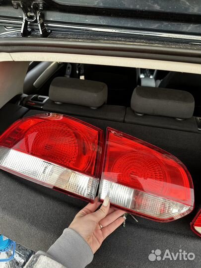 Задние стопы на Volkswagen golf 6