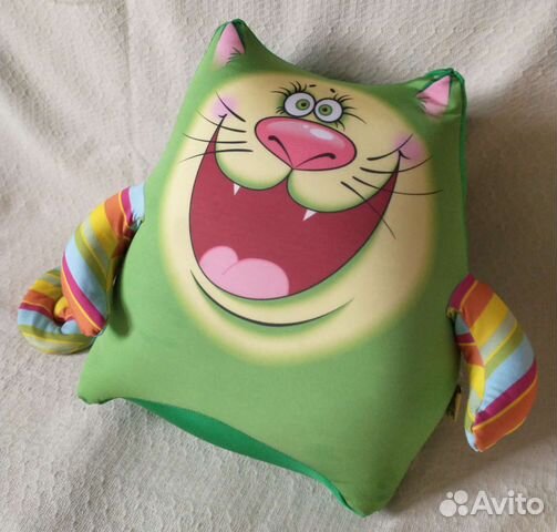 Прикольный подарок.Кот- антистресс