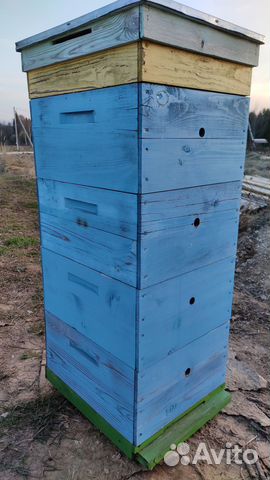 Улей рута на 10 рамок 4 корпуса
