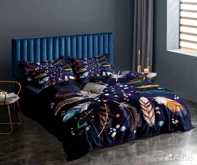 Белье постельное 2 сп, Евро