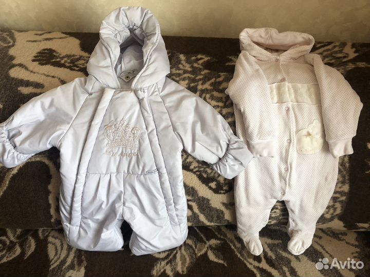 Детские вещи для девочки с 0 до года пакетом