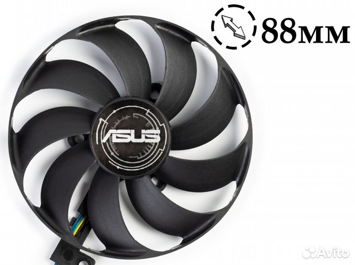 Вентиляторы для видеокарт Asus Dual EVO RTX2060