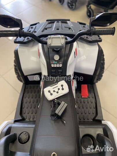 Электроквадроцикл детский багги синий