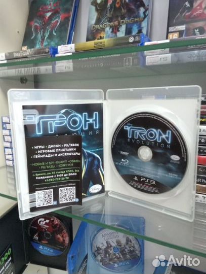 Трон Эволюция диск PS3