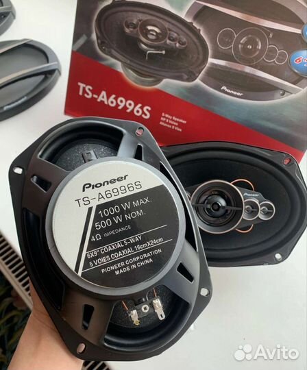 Автомобильные колонки pioneer 6x9