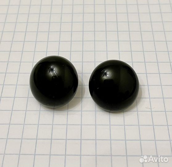 Глаза стеклянные для игрушек, тедди