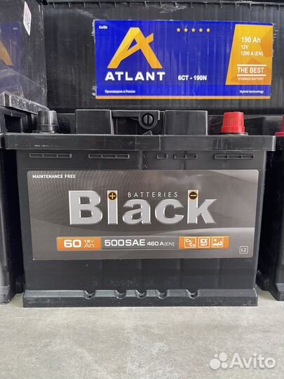 Аккумулятор 60 ah новый