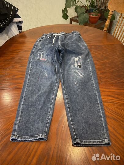 Джинсовые капри