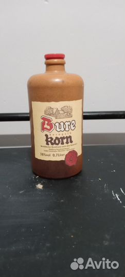 Бутылка керамическая