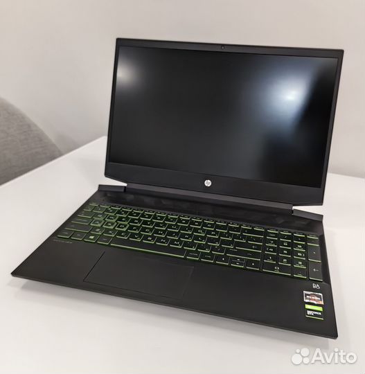 Ноутбук HP Pavilion gaming 15-ec1046ur