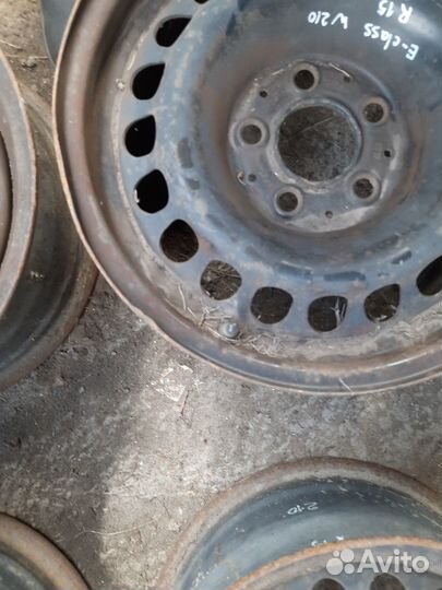 Штампованные диски mercedes е-class w210