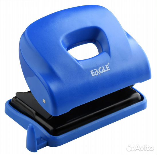 Дырокол ErichKrause Elegance до 40 листов, черный