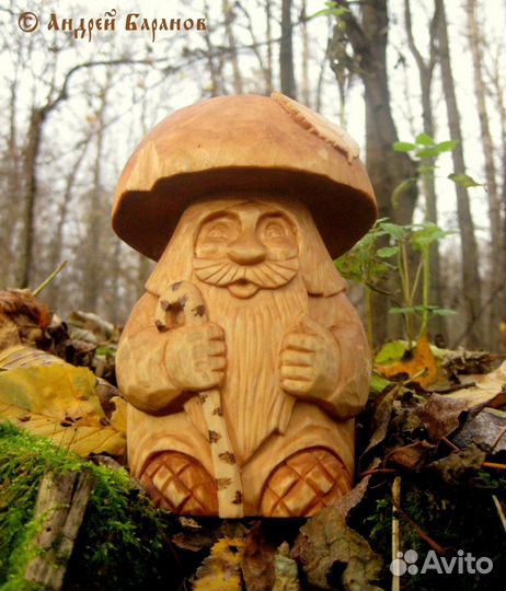 Фигурки из дерева. Резьба по дереву