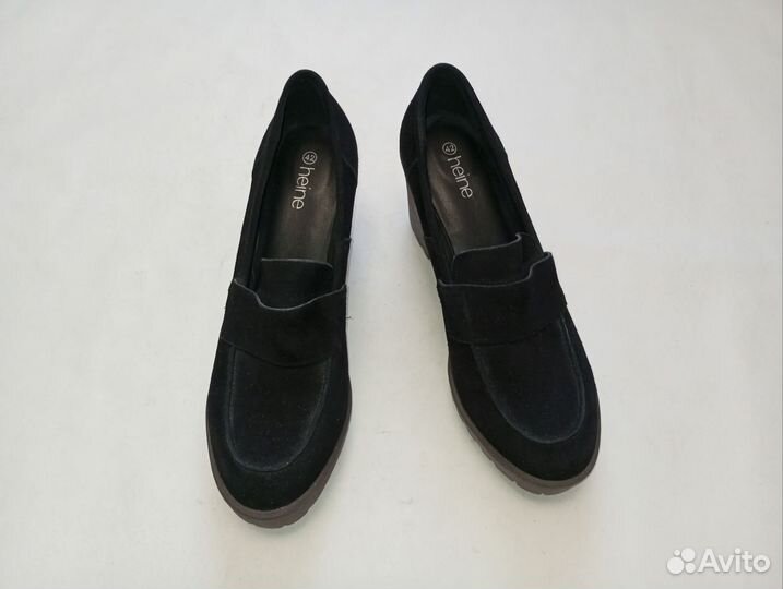 Замшевые туфли 42 р