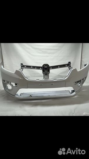 Рено Лган 2 Рестайлинг бампер передний