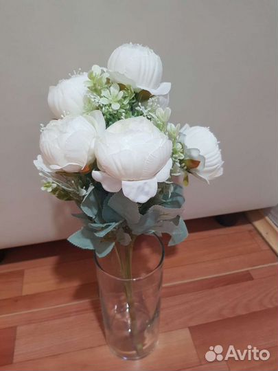 Букет, искусственные пионы