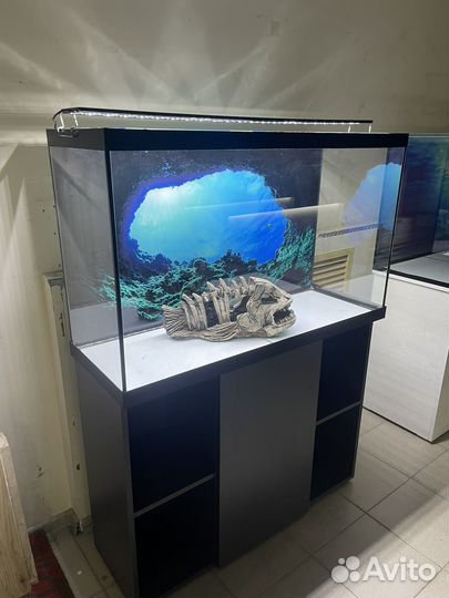 Аквариум с тумбой 210 литров