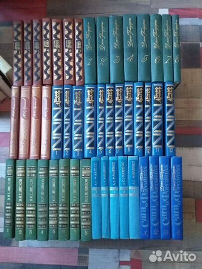 Книги Пушкин, Гоголь, Пикуль и тд