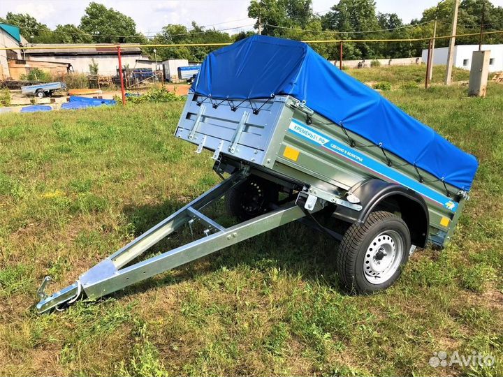 Прицеп 2,0х1,3х0,3 Кремень тент300