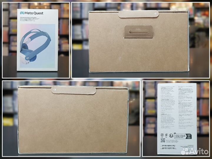 Лицевая маска и ремешек для гарнитуры Quest 3