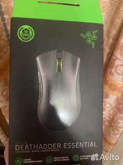 Razer deathadder essential игровая мышь