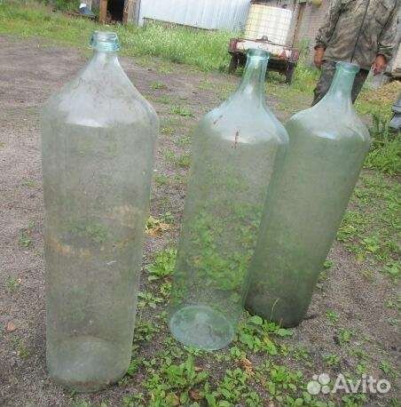 Бутылки 20 литров Винтовые Крышки пробки из стекла