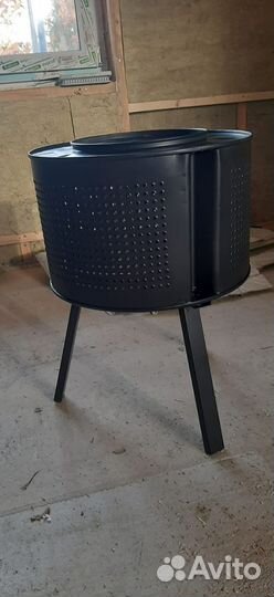 Очаг уличный,Казан-мангал