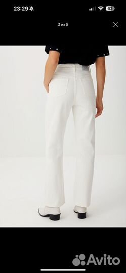 Джинсы плотные женские со стразами