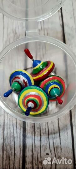 Миниатюра для ватной игрушки юла