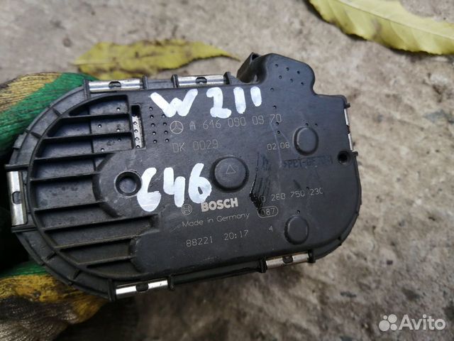 Дросельная Заслонка Мерседес E 211 W 211 OM 646