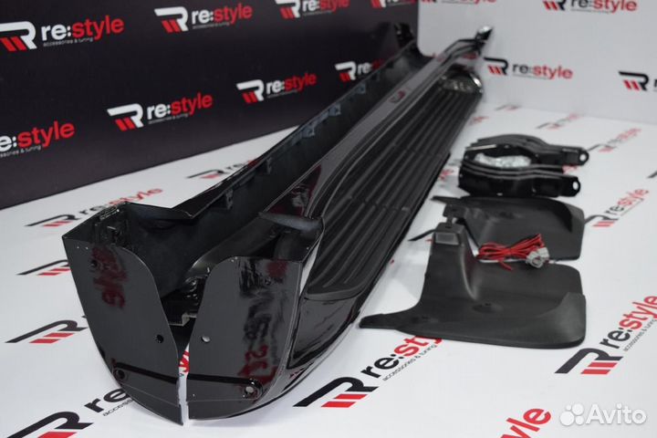 Пороги Toyota Land Cruiser 200 O342