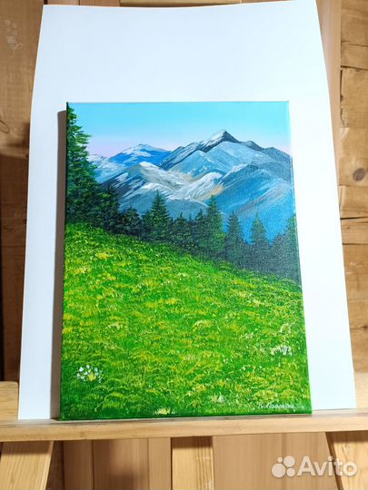 Картина акрилом